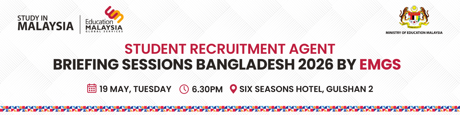 Student Recruitment Agent Briefing Sessions Bangladesh 2026 by EMGS